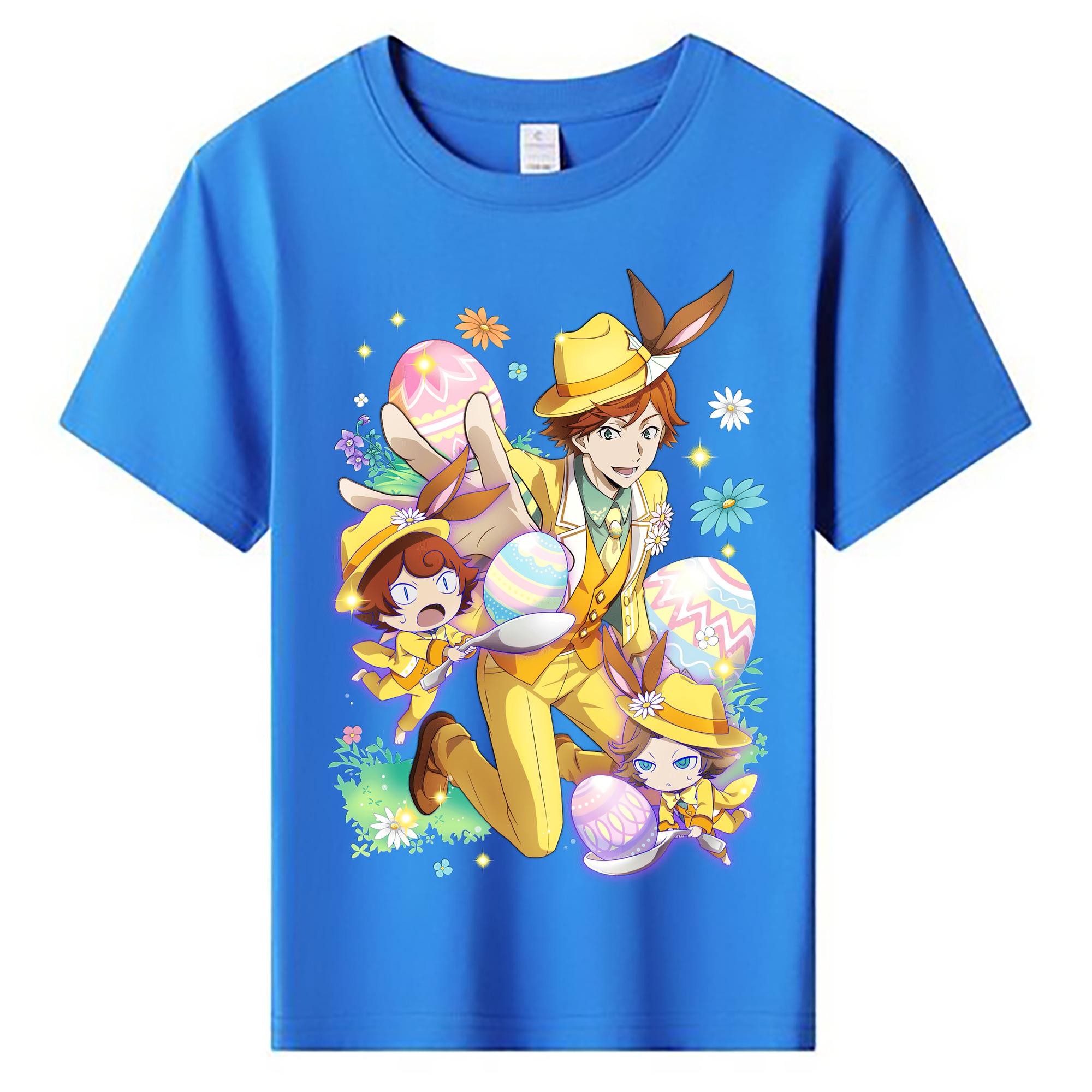 （画像用） 文豪ストレイドッグス Bungo Stray Dogs 綿100％キッズTシャツ（フロントプリント）